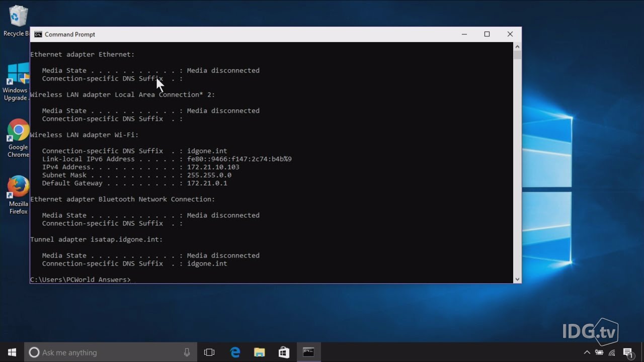 Windows 7 command prompt codes